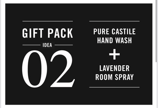 Gift Pack 2 - Pure Castile Hand Wash & Lavender Room Spray