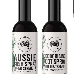 Gift Pack 4 - For Dad! Aussie Bush Spray, Foot Spray & Eucalyptus Drops