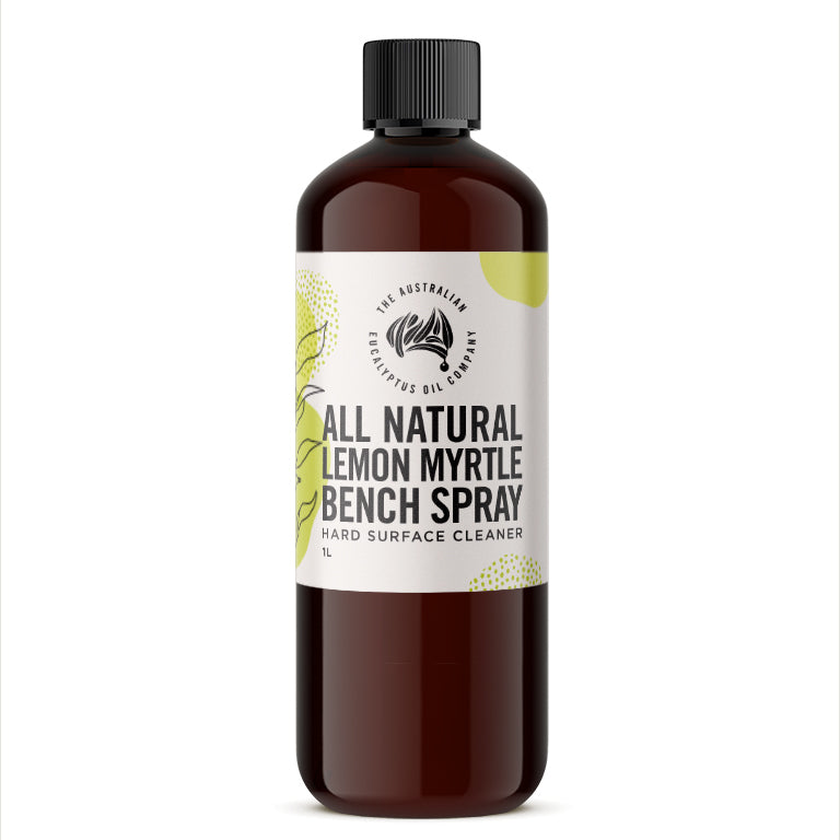 All Natural Lemon Myrtle Bench Spray (Size:1 Litre)