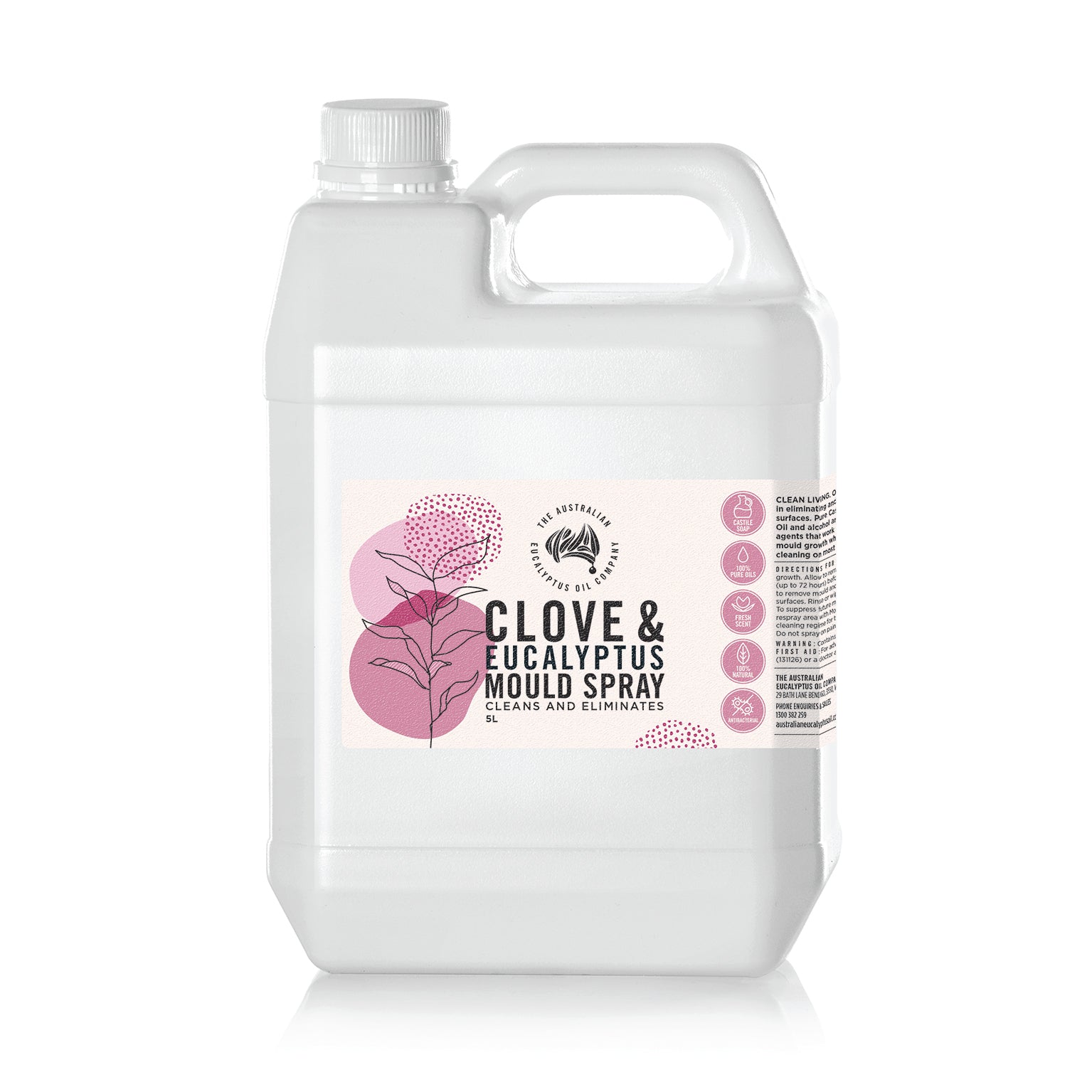 Clove & Eucalyptus Mould Spray(Size:5 Litre)