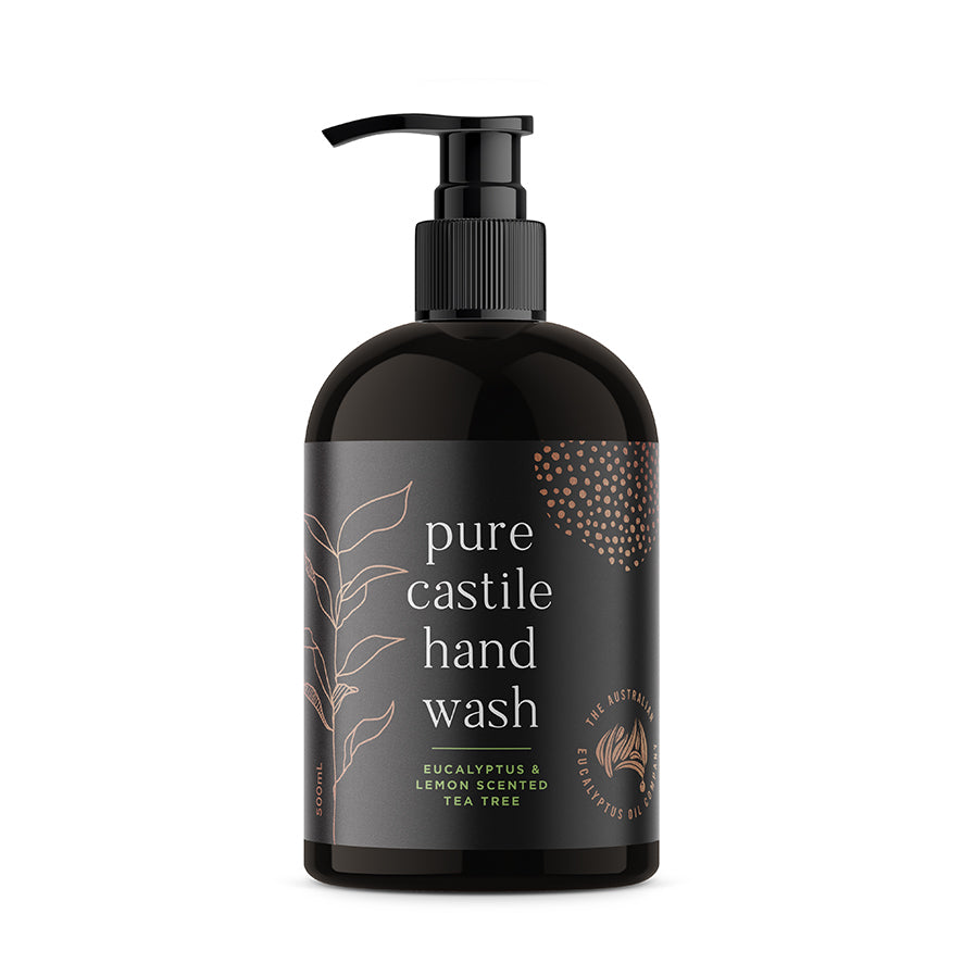 Pure Castile Soap 500 ml [Colour: Eucalyptus & Lemon Scented Tea tree]